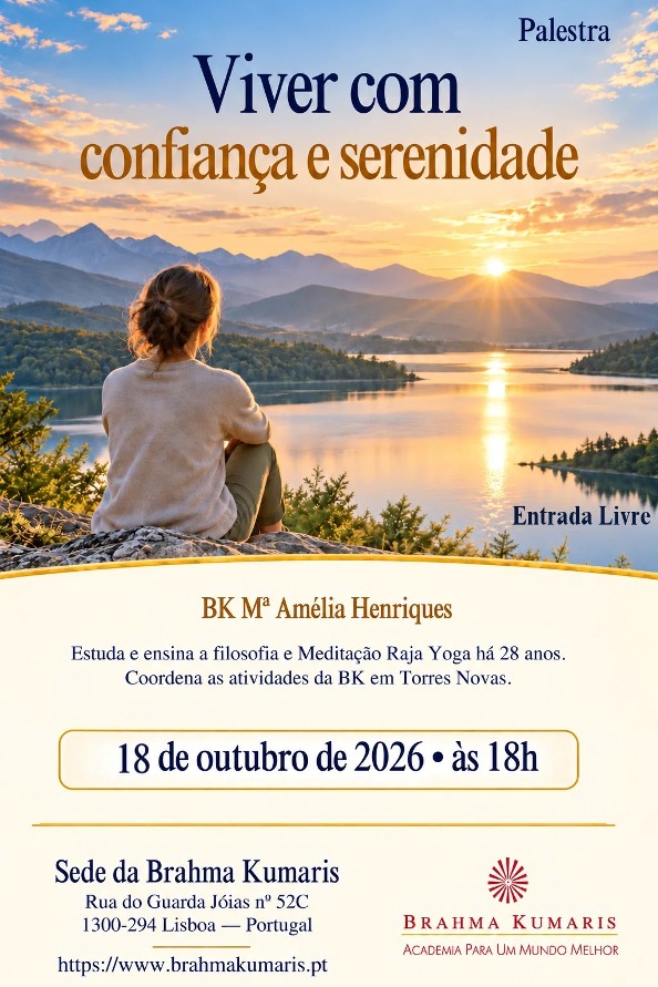 palestra viver com confiança e serenidade